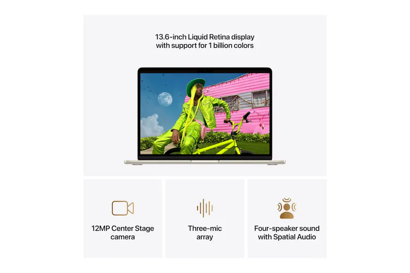 MacBook Air 13" | M5 | 10-Core CPU | 16GB | 1TB | Starlight (2026) MacBook Air 13" | M5 | 10-Core CPU | 16GB | 1TB | Starlight (2026)