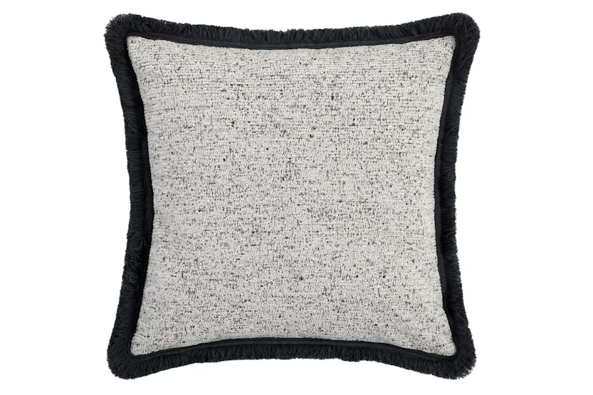 Yara Cushion | Grey/Black | 45 x 45 cm Yara Cushion | Grey/Black | 45 x 45 cm