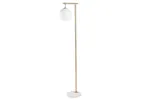 Boden Floor Lamp | White/Gold Boden Floor Lamp | White/Gold