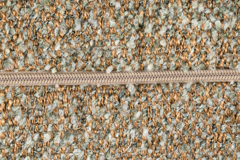 Zari Cushion | Copper/Green | 45 x 60 cm Zari Cushion | Copper/Green | 45 x 60 cm