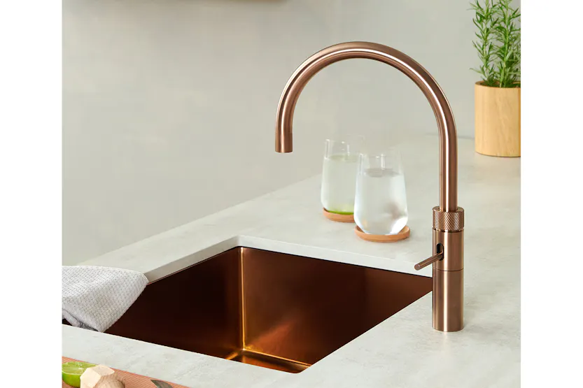 Quooker Fusion Round Tap | Rose Copper | FNRRCO Quooker Fusion Round Tap | Rose Copper | FNRRCO
