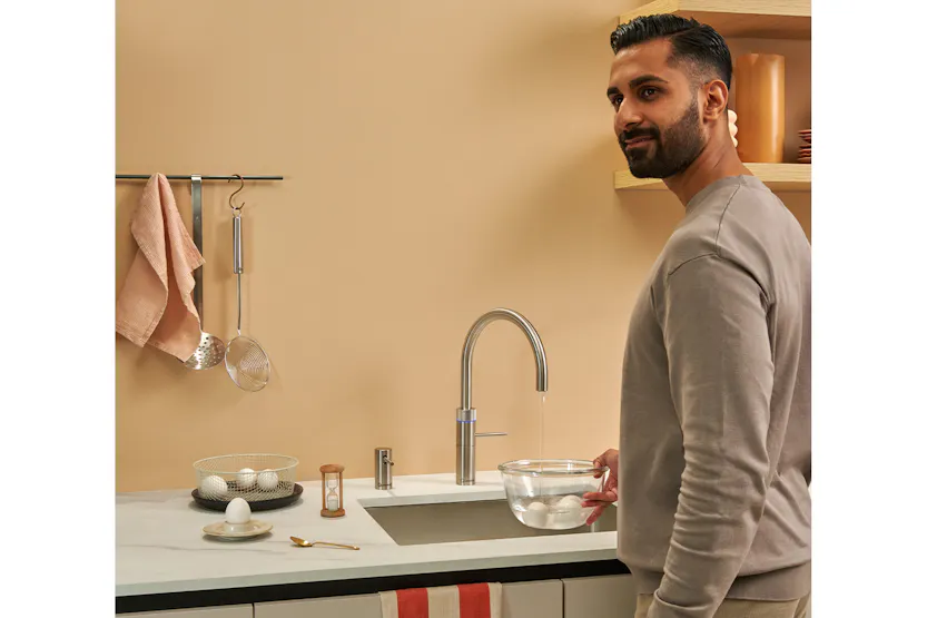 Quooker Fusion Round Tap | Stainless Steel | FNRSST Quooker Fusion Round Tap | Stainless Steel | FNRSST