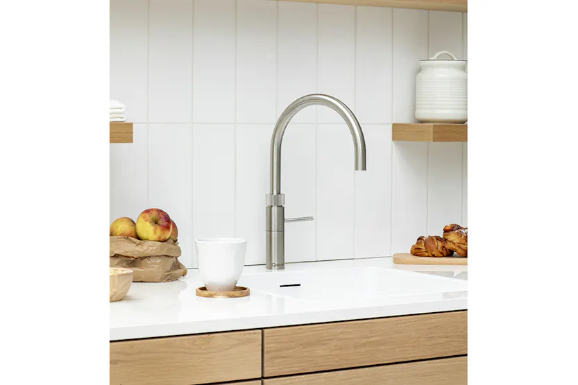 Quooker Fusion Round Tap | Stainless Steel | FNRSST Quooker Fusion Round Tap | Stainless Steel | FNRSST