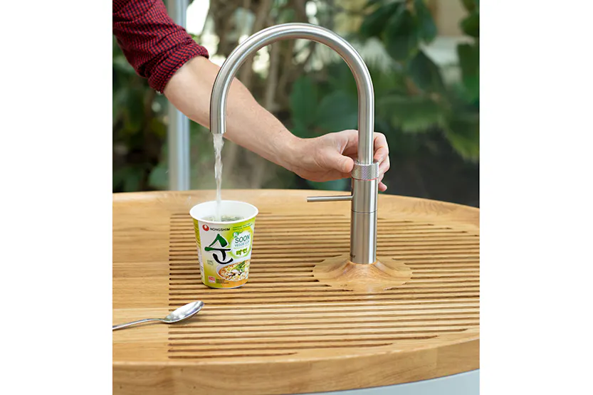 Quooker Fusion Round Tap | Stainless Steel | FNRSST Quooker Fusion Round Tap | Stainless Steel | FNRSST