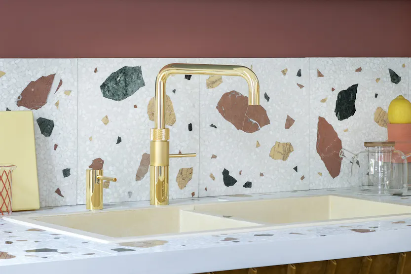 Quooker Fusion Square Tap | Gold | FNSGLD Quooker Fusion Square Tap | Gold | FNSGLD