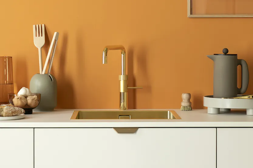 Quooker Fusion Square Tap | Gold | FNSGLD Quooker Fusion Square Tap | Gold | FNSGLD