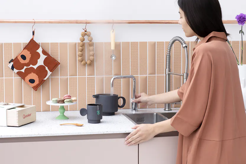 Quooker Nordic Square Single Tap | Chrome | NSSCHR Quooker Nordic Square Single Tap | Chrome | NSSCHR