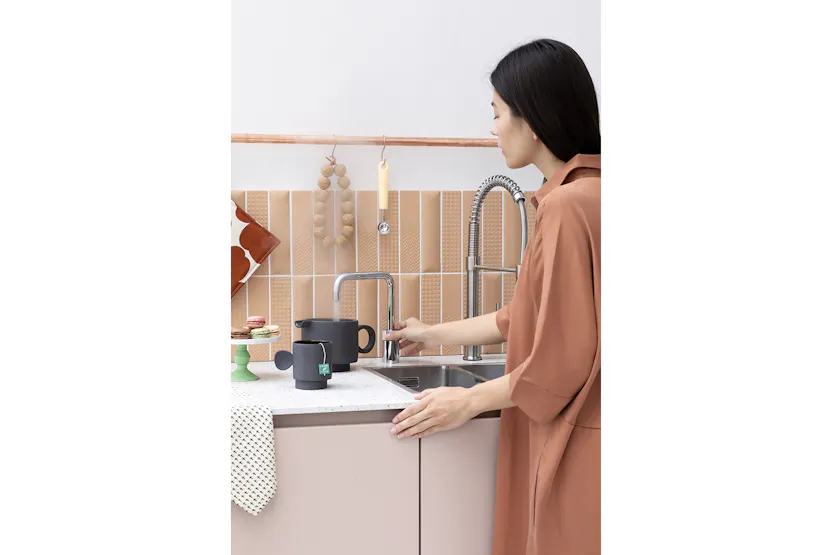 Quooker Nordic Square Single Tap | Chrome | NSSCHR Quooker Nordic Square Single Tap | Chrome | NSSCHR