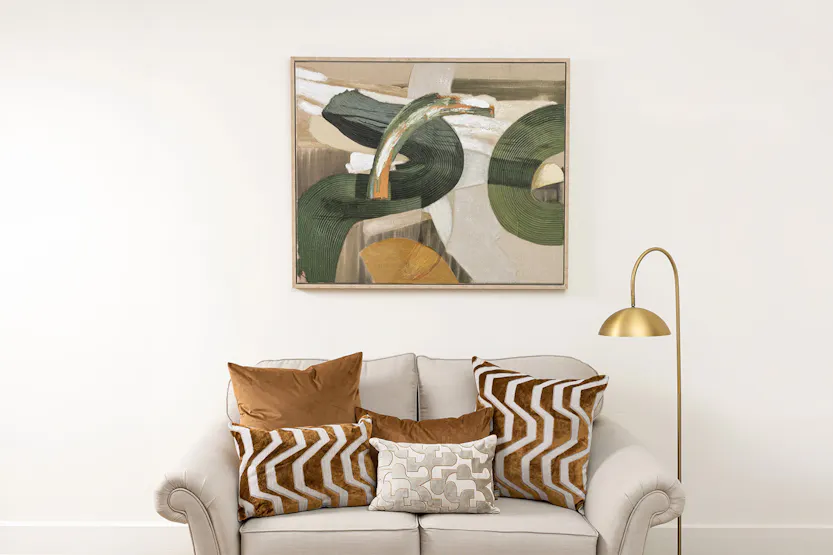 Colby Framed Canvas Painting - Patrick St. Germain | Multicolour | 127 x 102 cm Colby Framed Canvas Painting - Patrick St. Germain | Multicolour | 127 x 102 cm