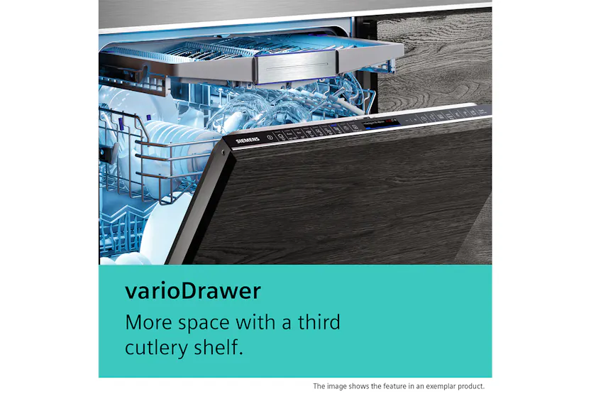 Siemens IQ500 Fully Integrated Dishwasher | Place 14 | SN95EX12CG Siemens IQ500 Fully Integrated Dishwasher | Place 14 | SN95EX12CG