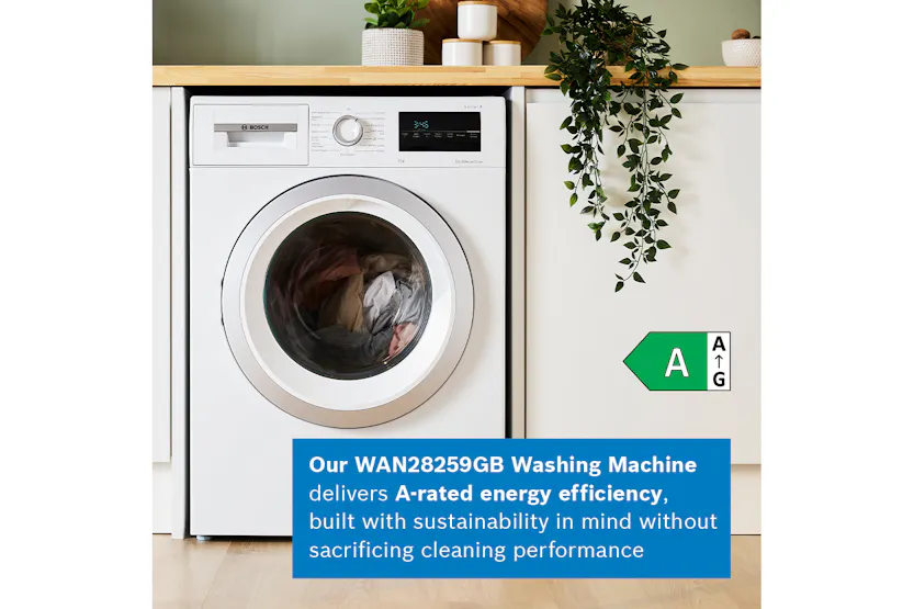 Bosch Series 4 9kg Freestanding Washing Machine | WAN28259GB Bosch Series 4 9kg Freestanding Washing Machine | WAN28259GB