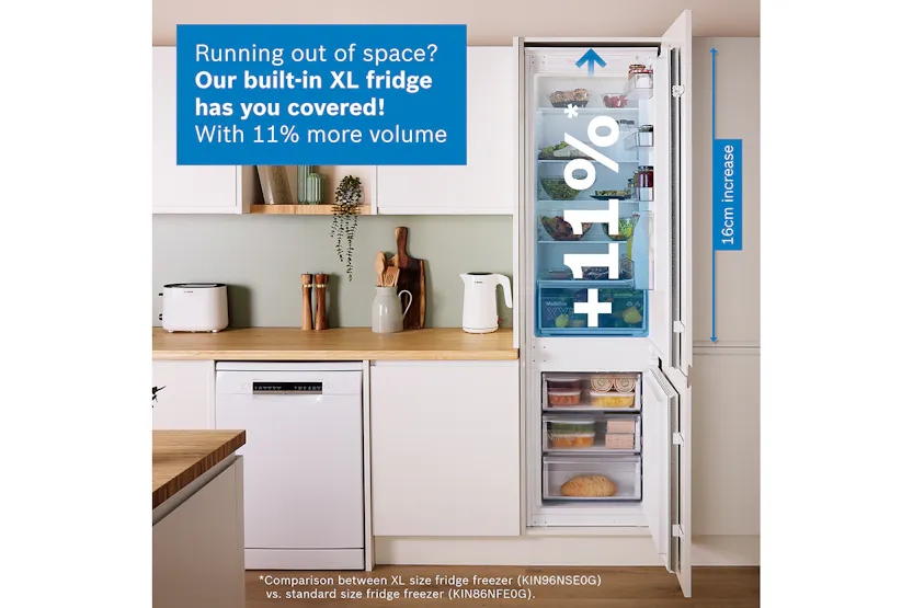 Bosch Series 2 Built-in Fridge Freezer | KIN96NSE0G Bosch Series 2 Built-in Fridge Freezer | KIN96NSE0G