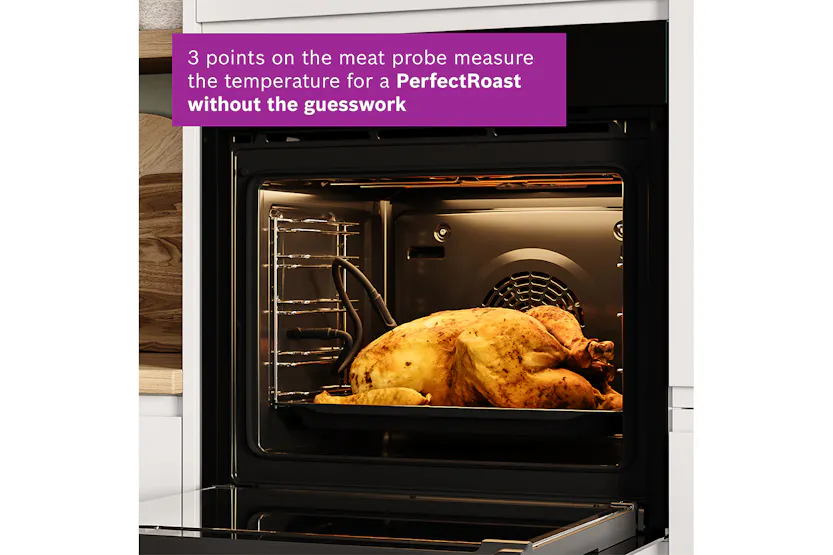 Bosch Series 8 Built-in Single Oven with Steam Function | HSG7364B1B Bosch Series 8 Built-in Single Oven with Steam Function | HSG7364B1B