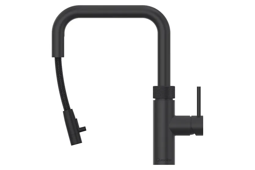 Quooker 3-in-1 Flex Square Tap | Black | FXSBLK Quooker 3-in-1 Flex Square Tap | Black | FXSBLK