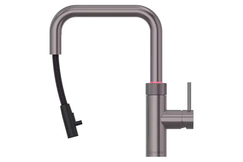 Quooker 3-in-1 Flex Square Tap | Gunmetal | FXSGME Quooker 3-in-1 Flex Square Tap | Gunmetal | FXSGME
