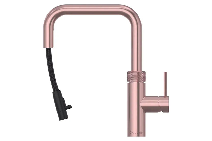 Quooker Combi+ Flex Square Tap | Rose Copper | FXSRCO Quooker Combi+ Flex Square Tap | Rose Copper | FXSRCO