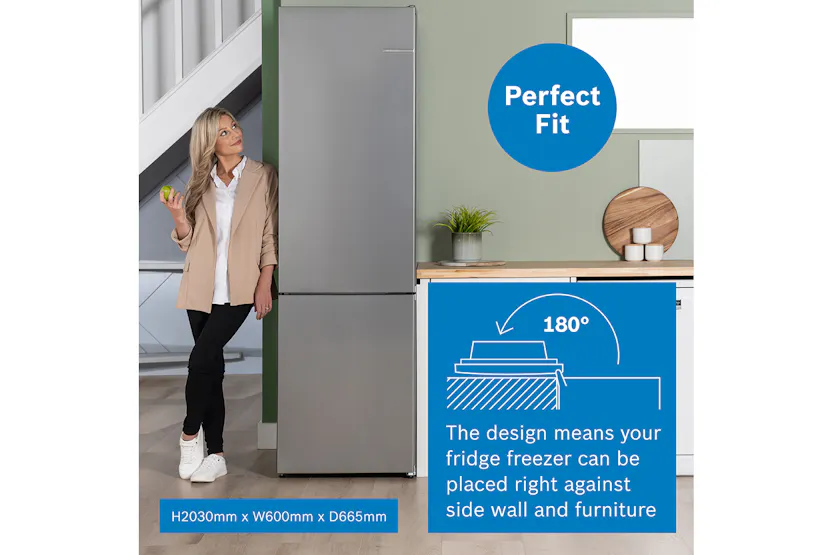 Bosch Series 4 Freestanding Fridge Freezer | KGN392LDFG Bosch Series 4 Freestanding Fridge Freezer | KGN392LDFG