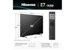 Hisense E7Q 55" 4K Ultra HD QLED Smart TV | 55E71Q Hisense E7Q 55" 4K Ultra HD QLED Smart TV | 55E71Q