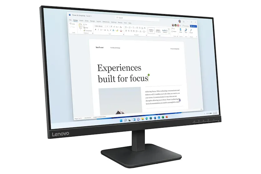 Lenovo L24-4e 23.8” FHD Monitor | 68C2KAC1UK Lenovo L24-4e 23.8” FHD Monitor | 68C2KAC1UK