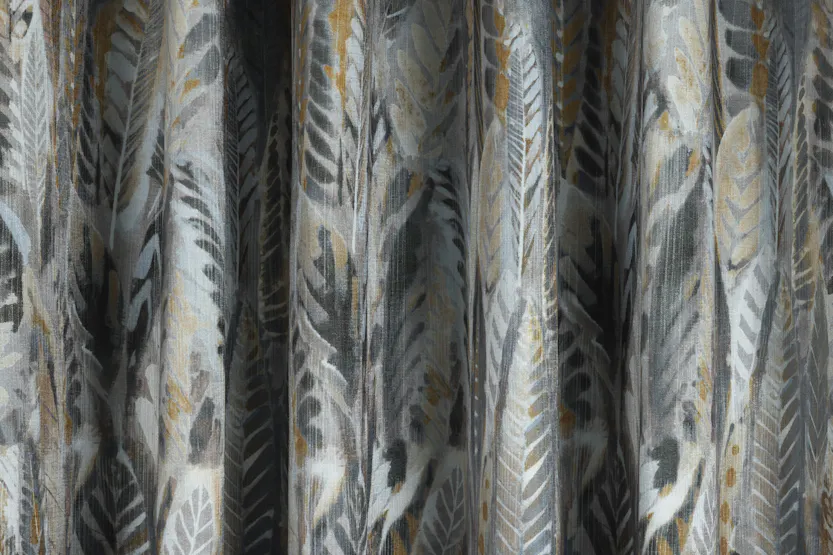 Aven Curtain | Blue/Gold | 228 x 228 cm Aven Curtain | Blue/Gold | 228 x 228 cm