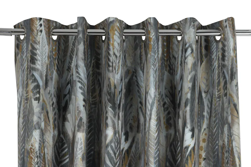 Aven Curtain | Blue/Gold | 228 x 228 cm Aven Curtain | Blue/Gold | 228 x 228 cm