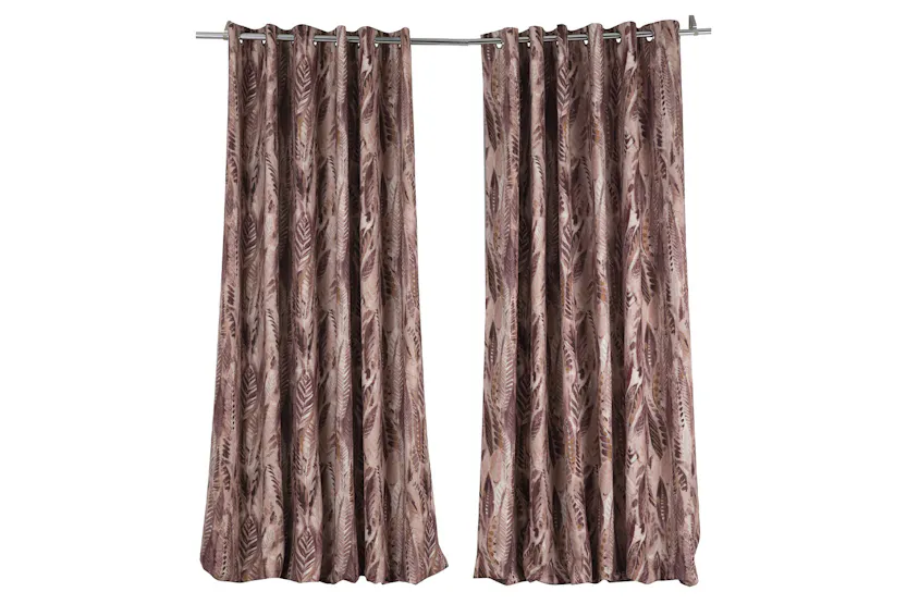 Aven Curtain | Pink/Gold | 228 x 228 cm Aven Curtain | Pink/Gold | 228 x 228 cm
