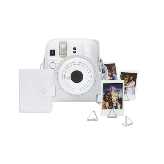 Fujifilm Instax Mini 13 Accessory Kit | Clay White Fujifilm Instax Mini 13 Accessory Kit | Clay White