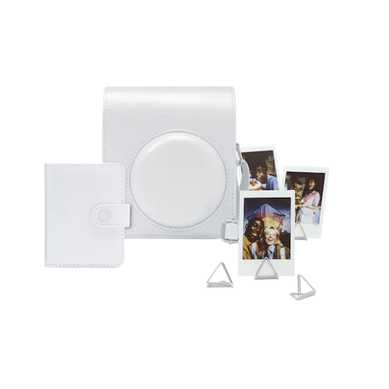 Fujifilm Instax Mini 13 Accessory Kit | Clay White Fujifilm Instax Mini 13 Accessory Kit | Clay White