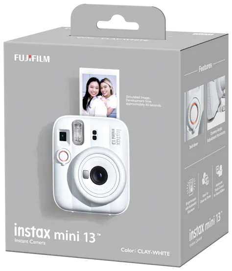 Fujifilm Instax Mini 13 Accessory Kit | Clay White Fujifilm Instax Mini 13 Accessory Kit | Clay White