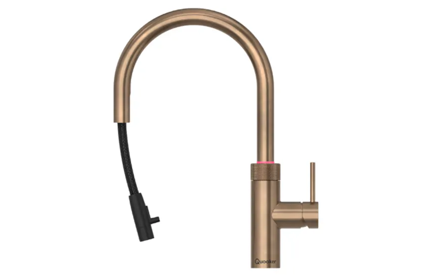 Quooker Combi Flex Round Tap | Patinated Brass | FXRPTN Quooker Combi Flex Round Tap | Patinated Brass | FXRPTN