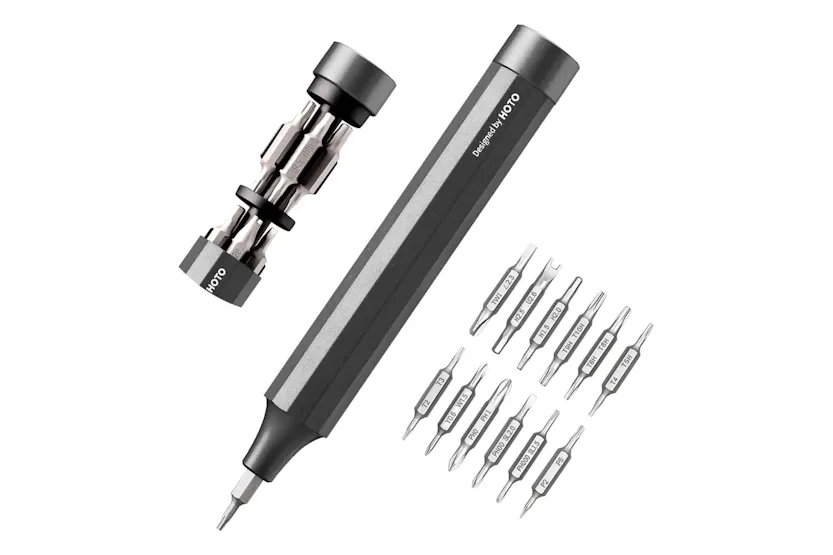 HOTO 24-IN-1 PRECISION SCREWDRIVER|QWLSD004|GRAY HOTO 24-IN-1 PRECISION SCREWDRIVER|QWLSD004|GRAY