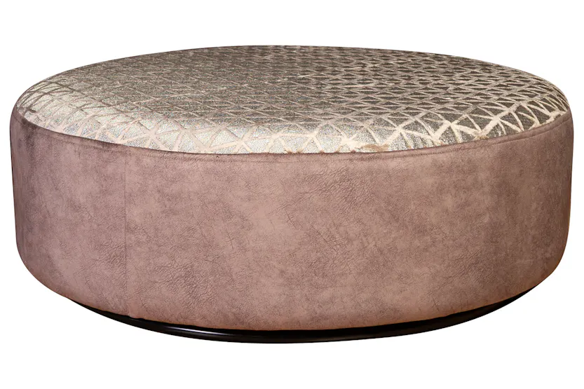 Frankie Footstool | Fabric | Brown Frankie Footstool | Fabric | Brown