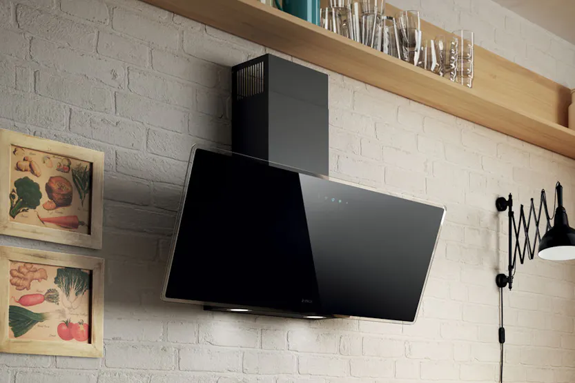 Elica Shire 60cm Wall Mounted Hood | SHIRE60BL Elica Shire 60cm Wall Mounted Hood | SHIRE60BL