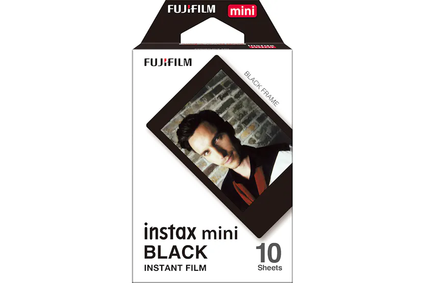 Fujifilm Instax Mini Instant Film 10 Sheets | Black Fujifilm Instax Mini Instant Film 10 Sheets | Black