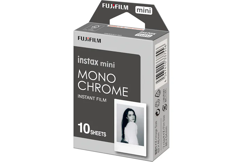 Fujifilm Instax Mini Instant Film Monochrome | 10 Sheets Fujifilm Instax Mini Instant Film Monochrome | 10 Sheets