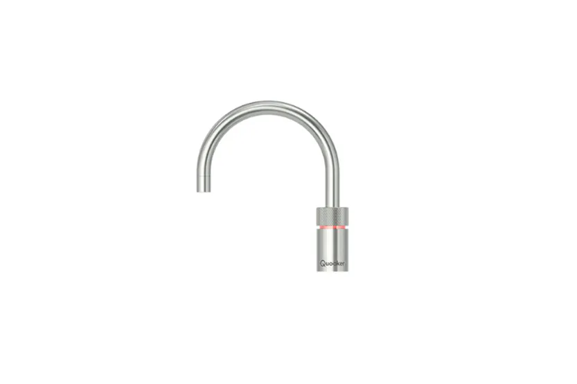 Quooker Nordic Round Single Tap | Stainless Steel | NSRSST Quooker Nordic Round Single Tap | Stainless Steel | NSRSST