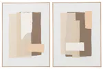 3D Objects Framed Print Wall Art | Beige/Brown | 60 x 45 cm | Assorted Design (1 Piece) 3D Objects Framed Print Wall Art | Beige/Brown | 60 x 45 cm | Assorted Design (1 Piece)