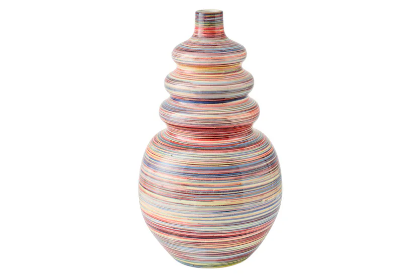 Floor Ceramic Vase | Multicolour | Large Floor Ceramic Vase | Multicolour | Large