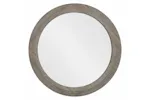 Luna Stepped Round Mirror | Grey | 110 cm Luna Stepped Round Mirror | Grey | 110 cm