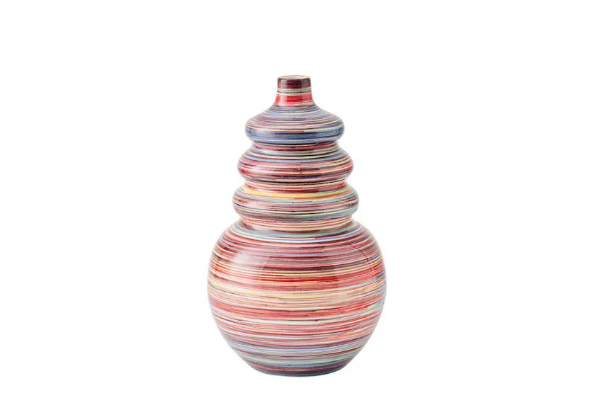 Floor Ceramic Vase | Multicolour | Medium Floor Ceramic Vase | Multicolour | Medium