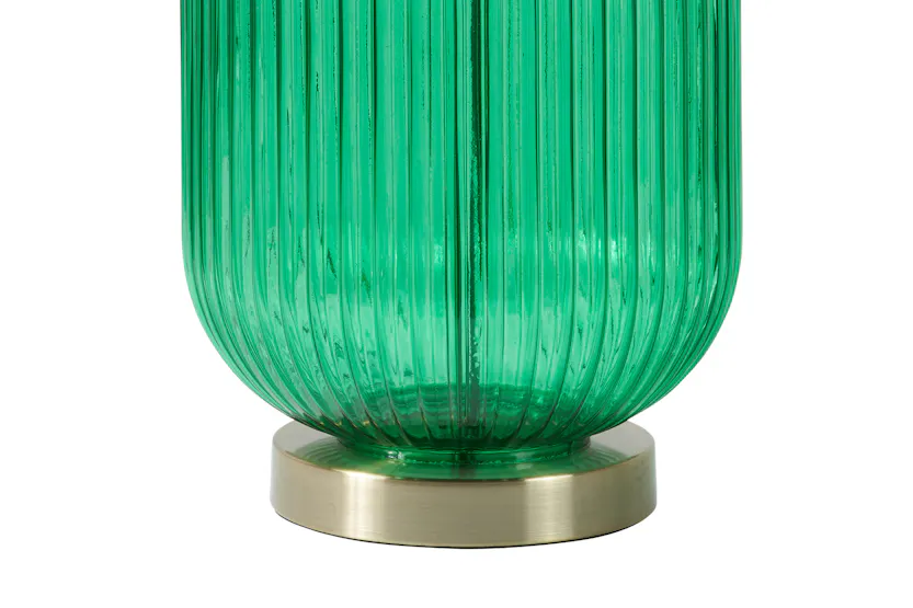 Varese Glass Table Lamp | Emerald Varese Glass Table Lamp | Emerald