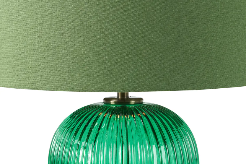 Varese Glass Table Lamp | Emerald Varese Glass Table Lamp | Emerald