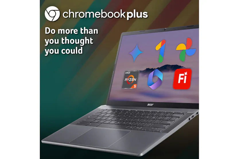 Acer Chromebook Plus 514 14" Ryzen 5 | 8GB | 256GB | Grey | AMD Radeon Acer Chromebook Plus 514 14" Ryzen 5 | 8GB | 256GB | Grey | AMD Radeon