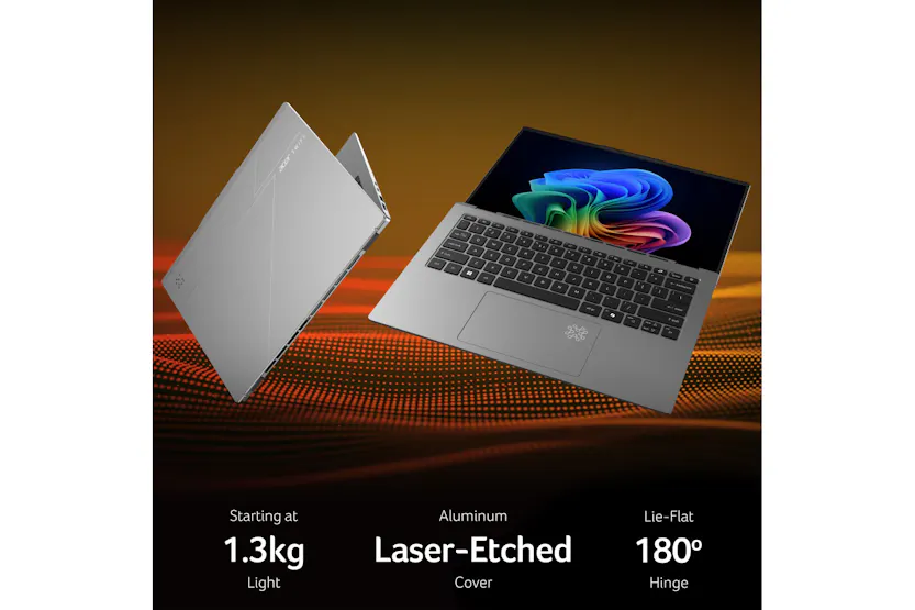 Acer Swift 14" AI AMD Ryzen 7 | 16GB | 1TB | Silver | AMD Radeon Acer Swift 14" AI AMD Ryzen 7 | 16GB | 1TB | Silver | AMD Radeon