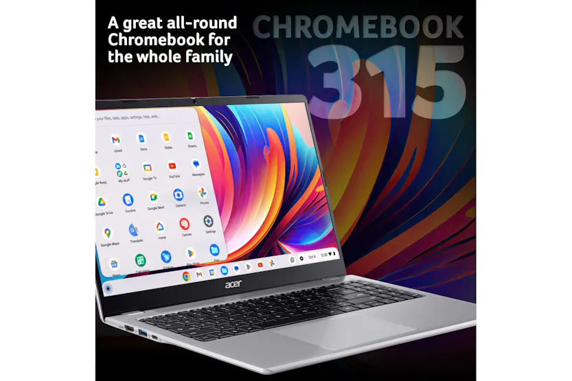 Acer Chromebook 315 CB315-4HT 15.6" Intel Pentium N6000 | 4GB | 128GB | Silver Acer Chromebook 315 CB315-4HT 15.6" Intel Pentium N6000 | 4GB | 128GB | Silver