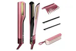 Shark SilkiPro Straight Hair Straightener and Dryer | Rose Petal Shark SilkiPro Straight Hair Straightener and Dryer | Rose Petal