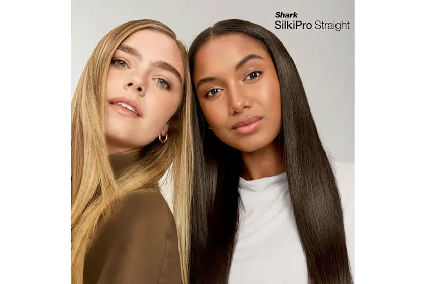 Shark SilkiPro Straight Hair Straightener and Dryer | Rose Petal Shark SilkiPro Straight Hair Straightener and Dryer | Rose Petal