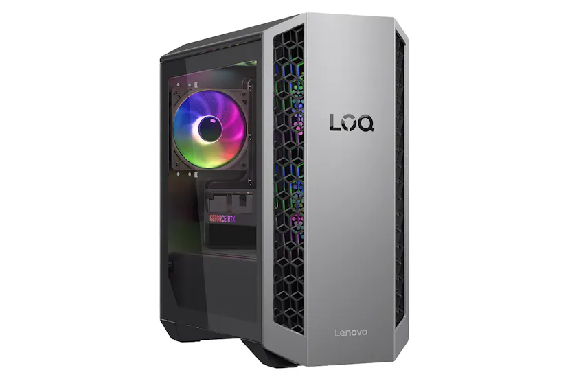 Lenovo LOQ Tower 26ADR10 AMD Ryzen 7 | 16GB | 1TB | Luna Grey/Eclipse Black | GeForce RTX 5050 Lenovo LOQ Tower 26ADR10 AMD Ryzen 7 | 16GB | 1TB | Luna Grey/Eclipse Black | GeForce RTX 5050