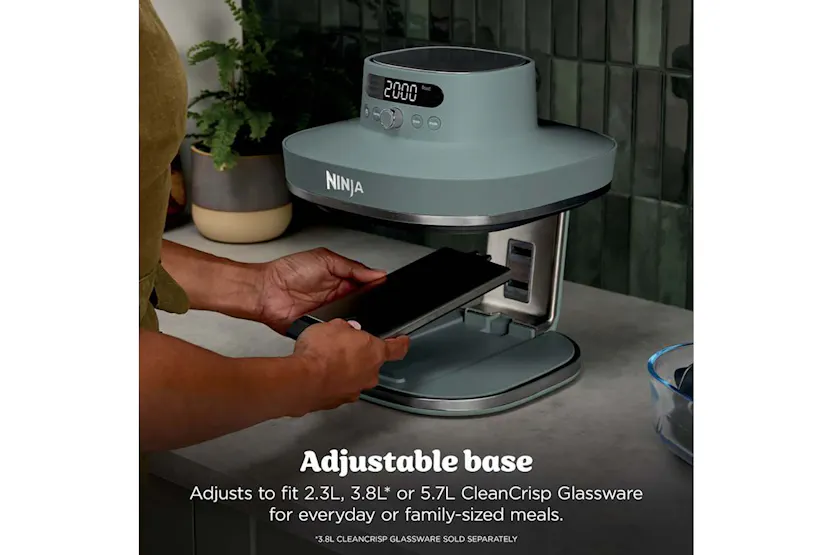 Ninja Crispi Pro 7-in-1 XL Glass Air Fryer | AS101UKGY | Ash Grey Ninja Crispi Pro 7-in-1 XL Glass Air Fryer | AS101UKGY | Ash Grey