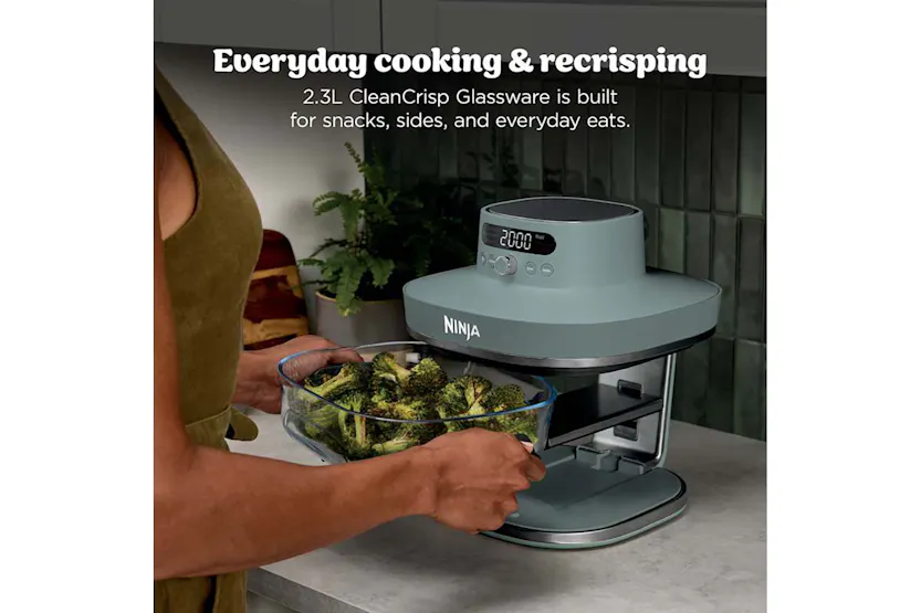 Ninja Crispi Pro 7-in-1 XL Glass Air Fryer | AS101UKGY | Ash Grey Ninja Crispi Pro 7-in-1 XL Glass Air Fryer | AS101UKGY | Ash Grey